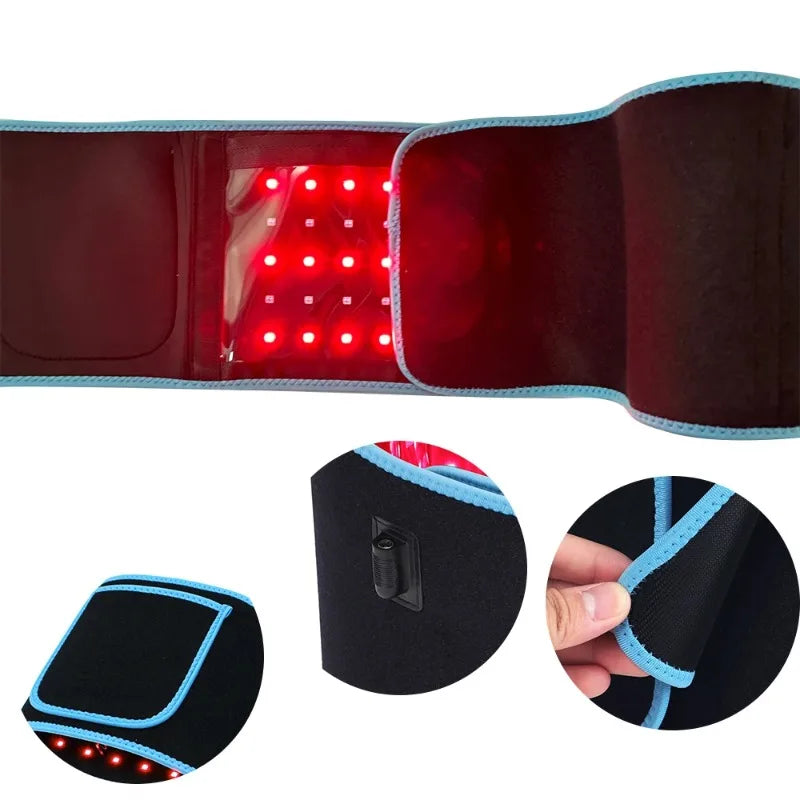 Premium Red Light Therapy Belt – Dual Wavelength (660nm & 850nm)