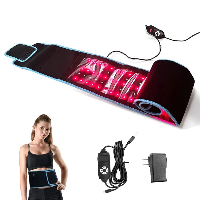 Premium Red Light Therapy Belt – Dual Wavelength (660nm & 850nm)